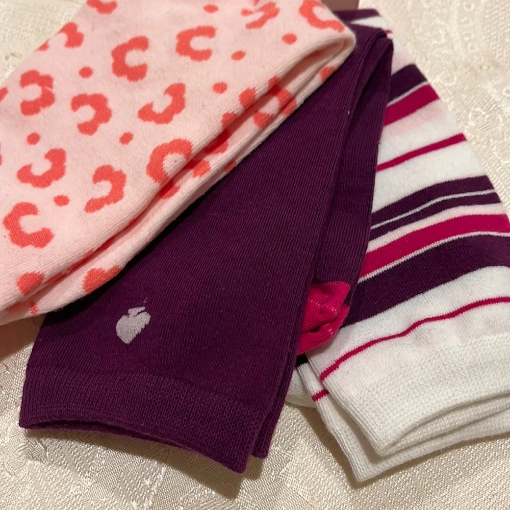 3 Pairs of Kate Spade Socks - New with Tags